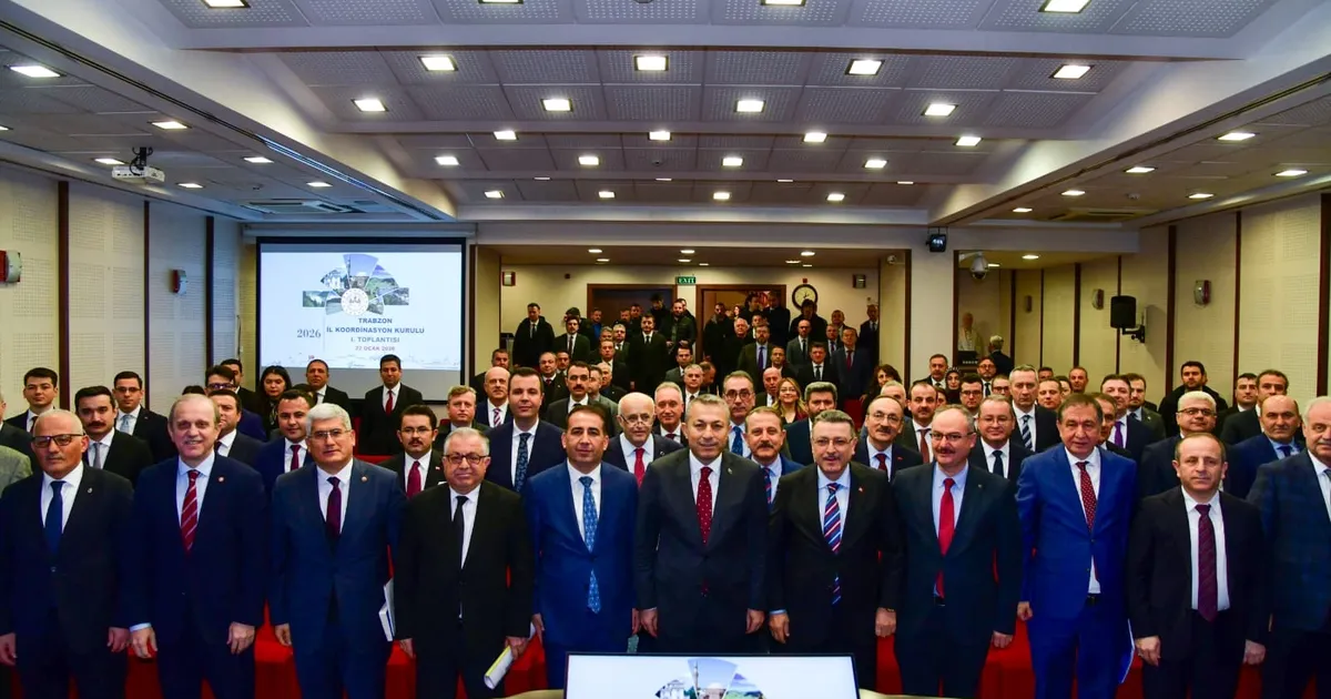 Trabzon’da 2026’nın ilk koordinasyon toplantısı yapıldı