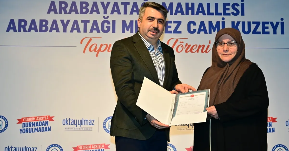 Yıldırım’da büyük dönüşüm yolunda tapu seferberliği