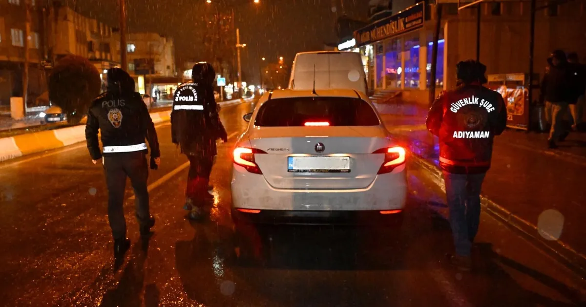 Adıyaman’da “Huzurlu Sokaklar-3” denetimleri