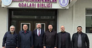 Ağrı Esnaf ve Sanatkarlar Odası Başkanlığına seçilen Arif Yıldıray Hatunoğlu’na