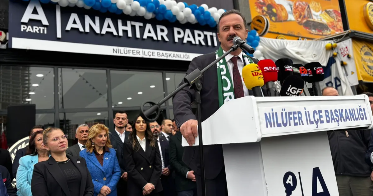Anahtar Parti Nilüfer İlçe Başkanlığı hizmete açıldı