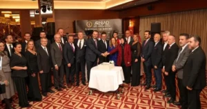Arnavut İş İnsanları Derneği (ARNİAD), kuruluşunun 3’üncü yılını Mövenpick Hotel’de