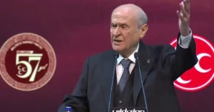 MHP Genel Başkanı Devlet Bahçeli, partisinin 57. kuruluş yıl dönümü