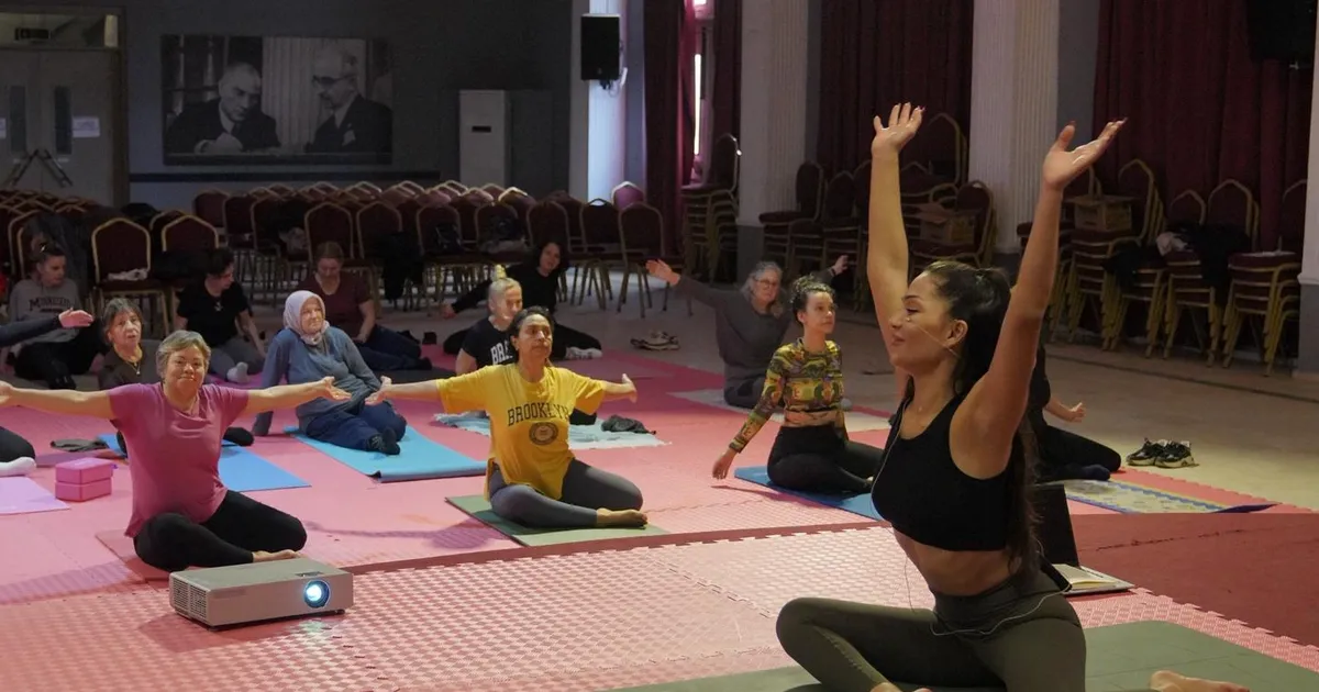 Balıkesir Ayvalık’ta yoga kurslarına büyük ilgi