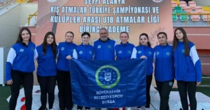 Bursa Büyükşehir Belediyespor Kulübü sporcuları, yerel, ulusal ve uluslar arası