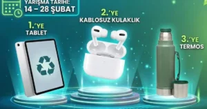 Bursa İnegöl Belediyesi’nin çevre bilincini artırmak ve geri dönüşüme katkı