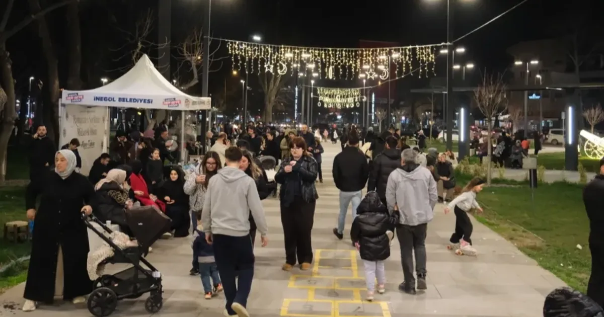 Bursa İnegöl’de Ramazan coşkusu meydanlara taşındı