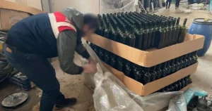 Bursa’nın İznik ilçesinde jandarma ekiplerinin bir işyerine düzenlediği adli aramada,