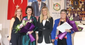 Bursa Nilüfer Lions Kulübü’nün düzenlediği etkinlikte Türkiye Kadın Dernekleri Federasyonu