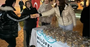 Bursa Nilüfer Belediyesi, Ramazan ayının habercisi olan Berat Kandili’nde paylaşma