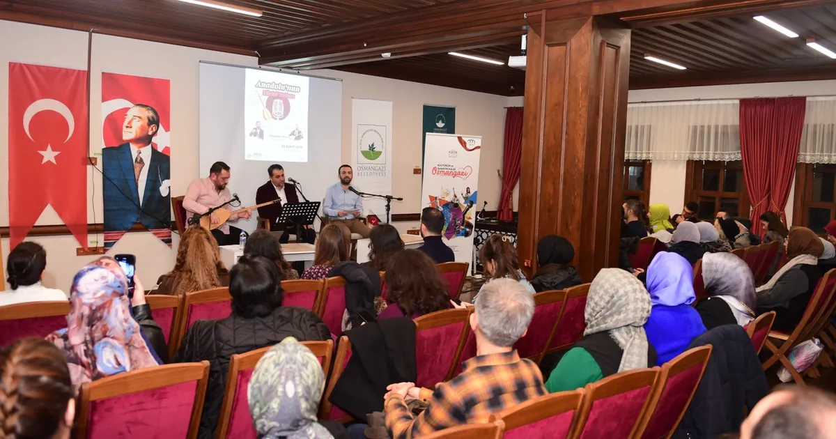 Bursa Osmangazi’de türküler bu kez garipliği anlattı