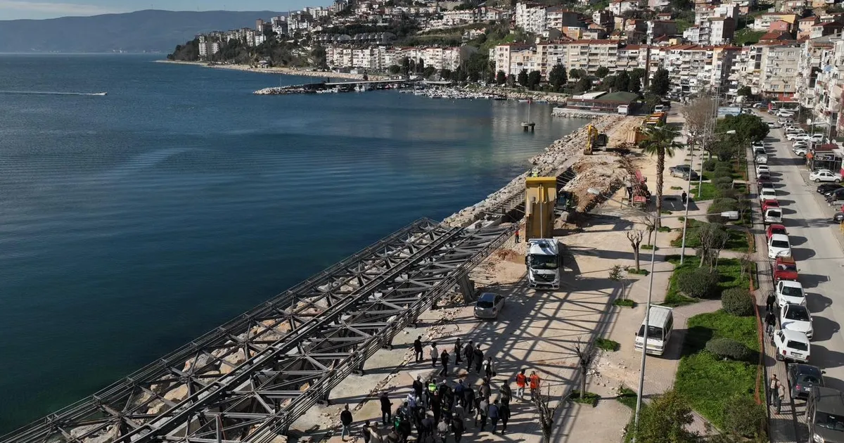 Bursa’da Gemlik yeni kordonuna kavuşuyor