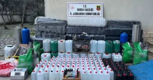 Bursa İl Jandarma Komutanlığı, iki ay süren takip ve analizlerin