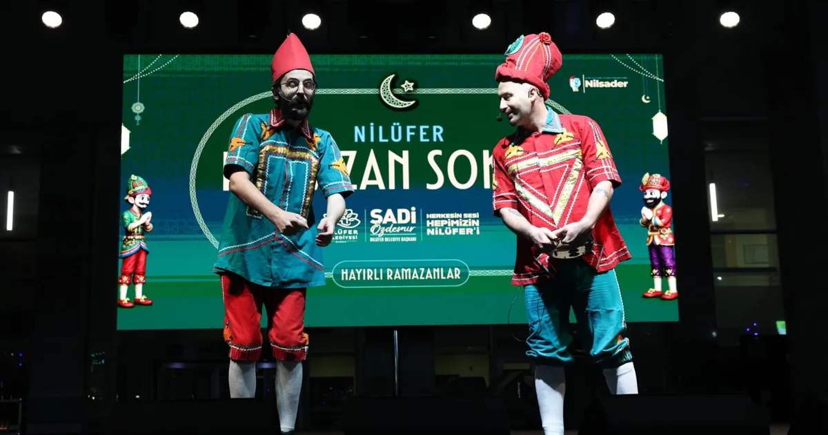 Bursa’da Ramazan’ın ruhu Nilüfer Ramazan Sokağı’nda yaşanıyor