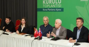 Bursa Planlama Ajansı’nın Danışma Kurulu toplantısında akademisyen ve yöneticilerle bir