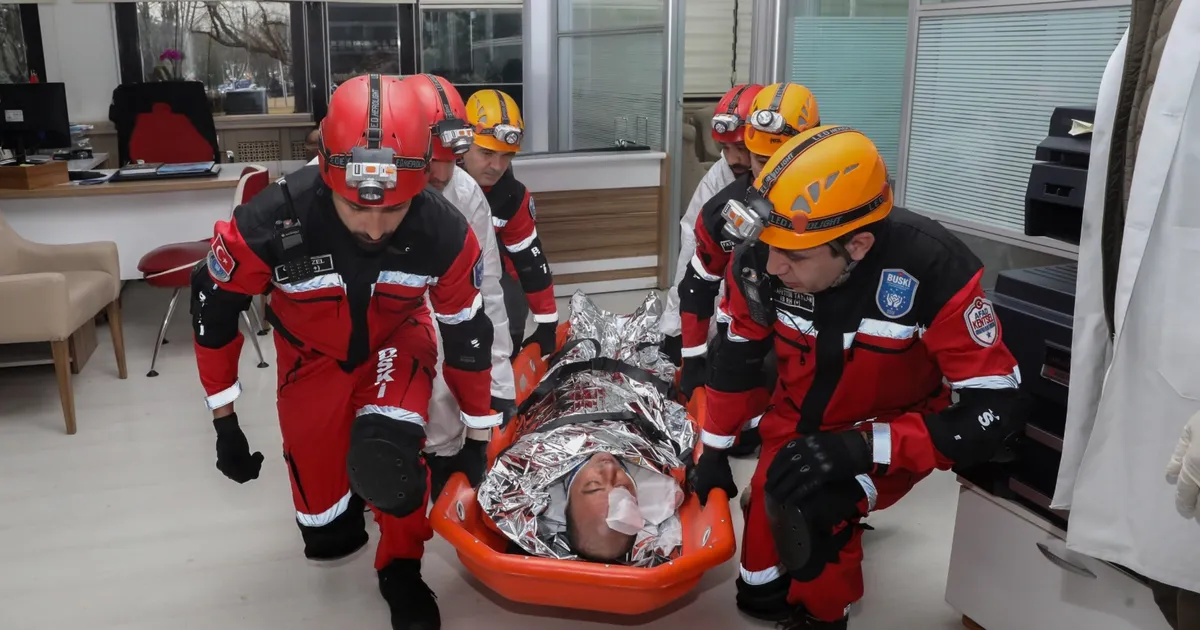 BUSKİ’den gerçeği aratmayan tatbikat