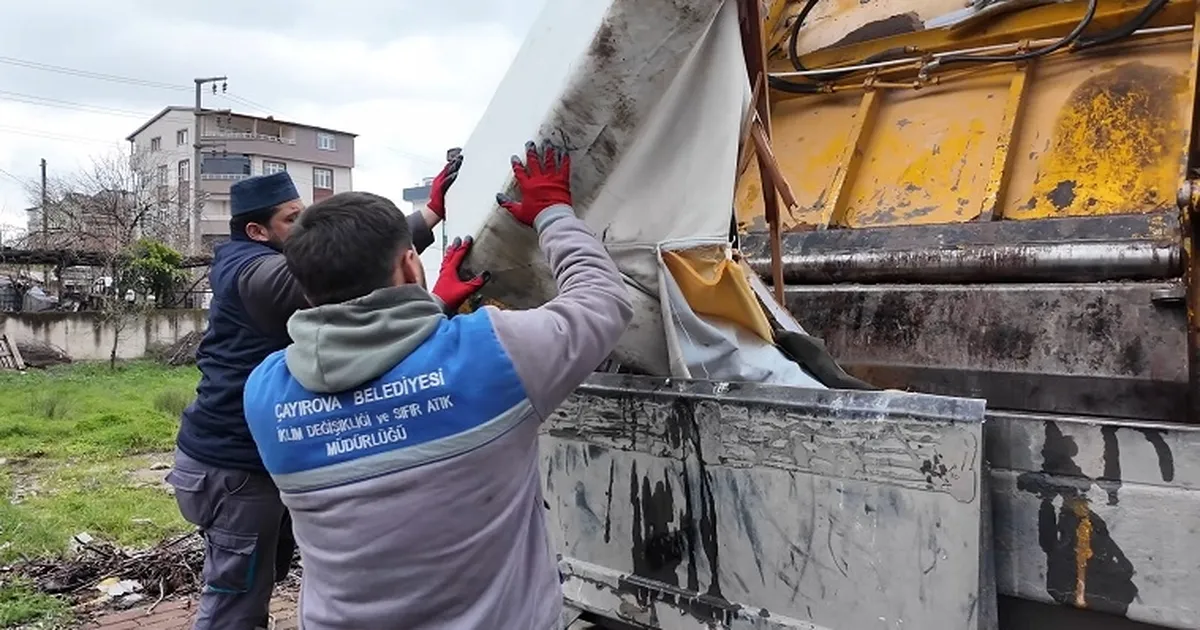 Çayırova Belediyesi’nden kaba atık uyarısı