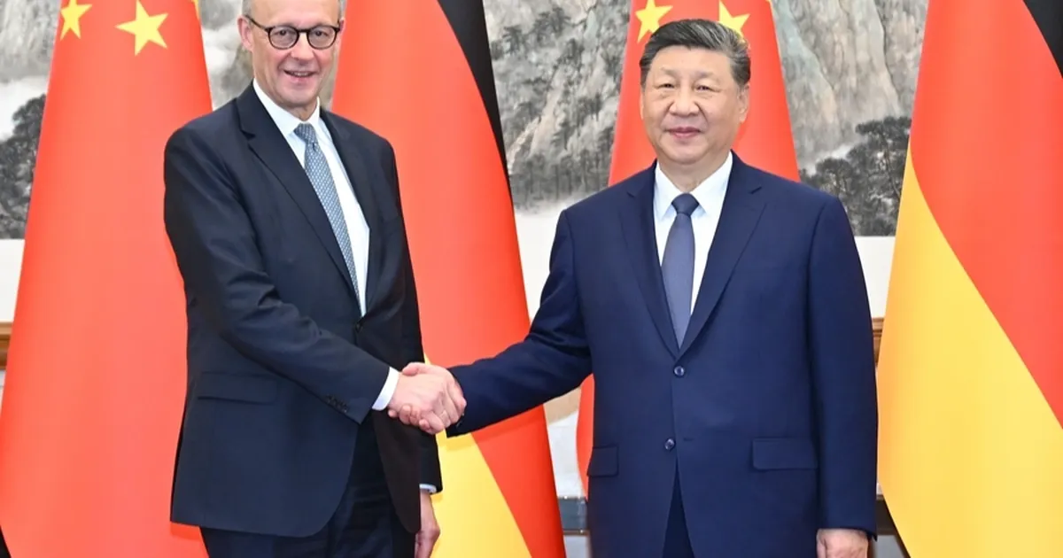 CGTN: Merz’in Çin ziyareti, Çin-Almanya ve Çin-Avrupa ilişkilerine yeni bir ivme kazandırdı
