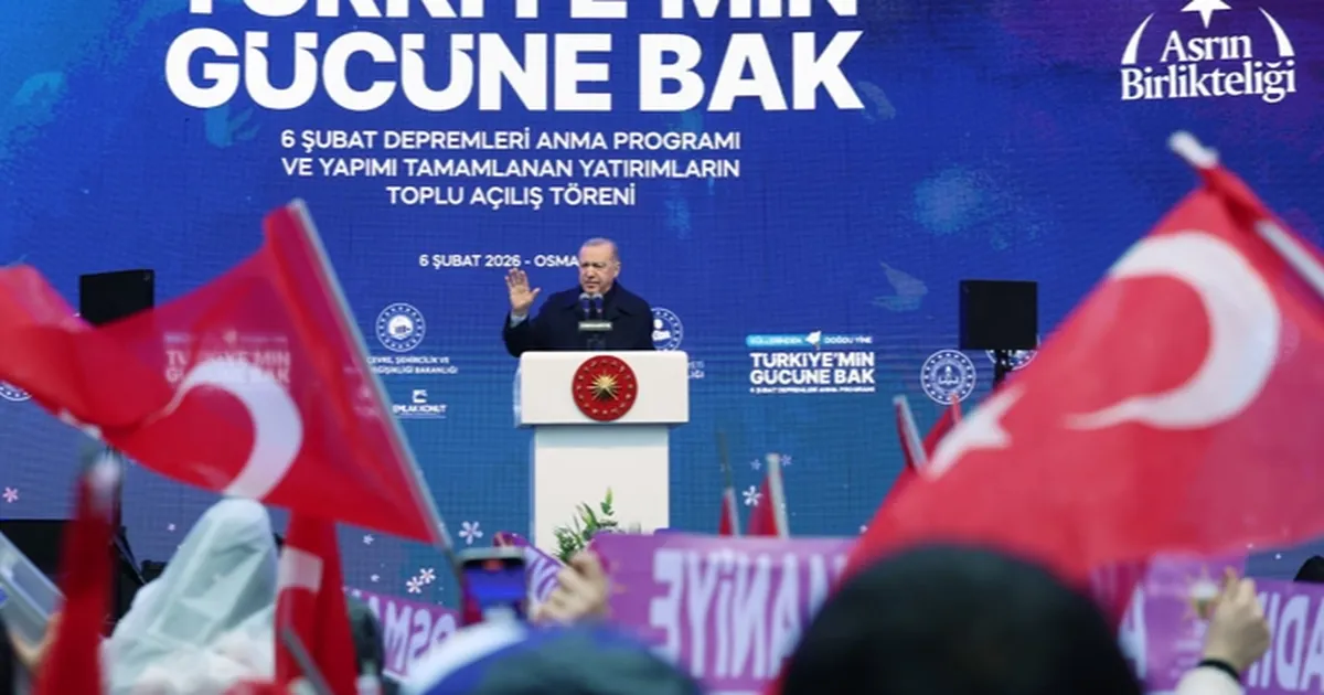 Cumhurbaşkanı Erdoğan: 86 milyon olarak küllerimizden yeniden doğduk