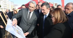 Cumhurbaşkanı Yardımcısı Cevdet Yılmaz, Gaziantep Büyükşehir Belediyesi tarafından hayata geçirilecek,