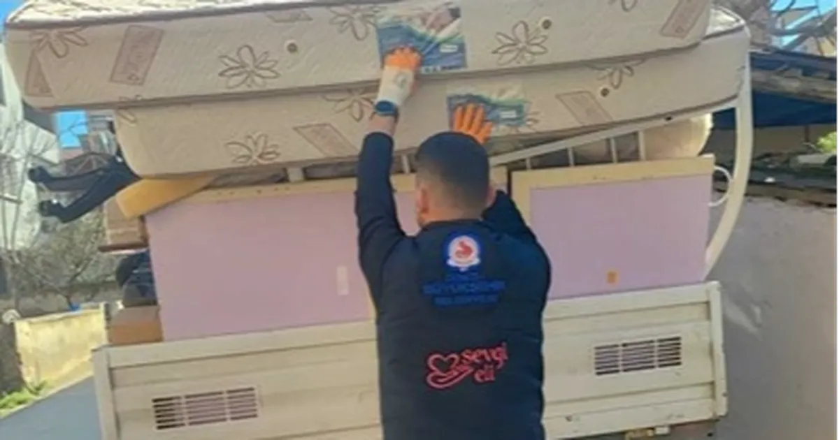 Denizli’de ‘Sevgi Eli’ ailenin yaralarını sardı