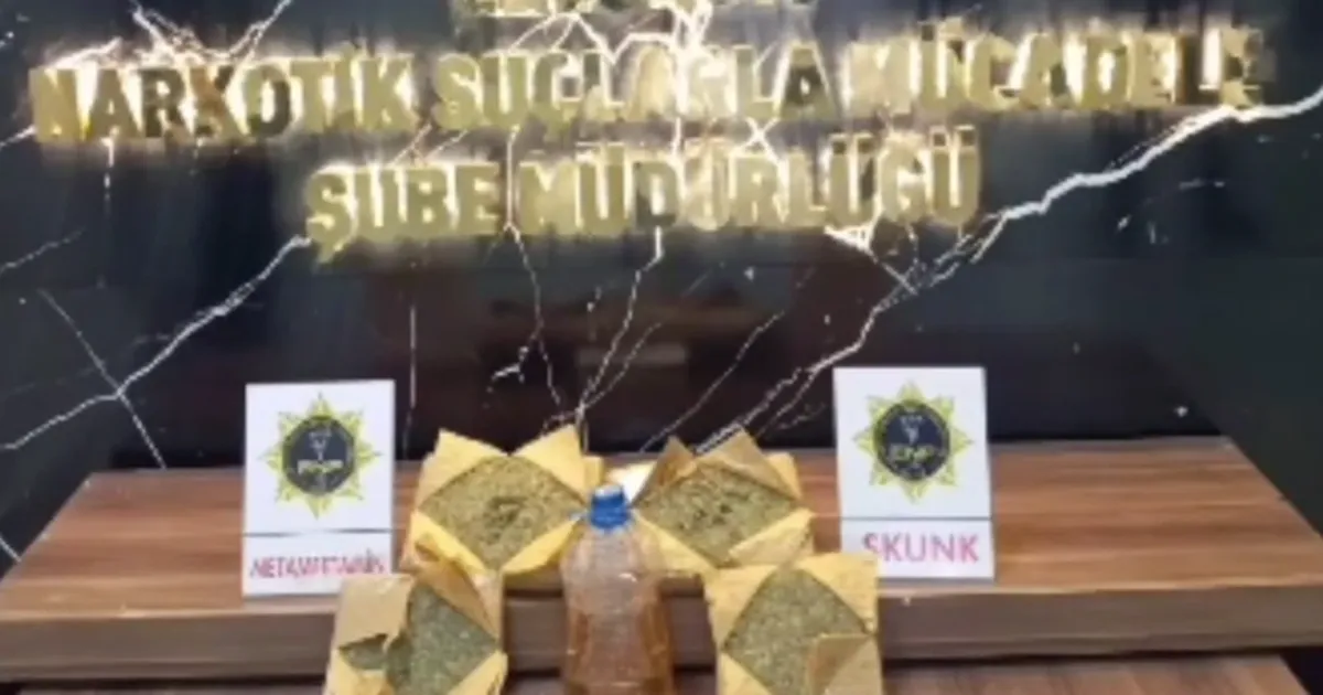 Erzurum’da uyuşturucu operasyonu: 9 kilo madde ele geçirildi