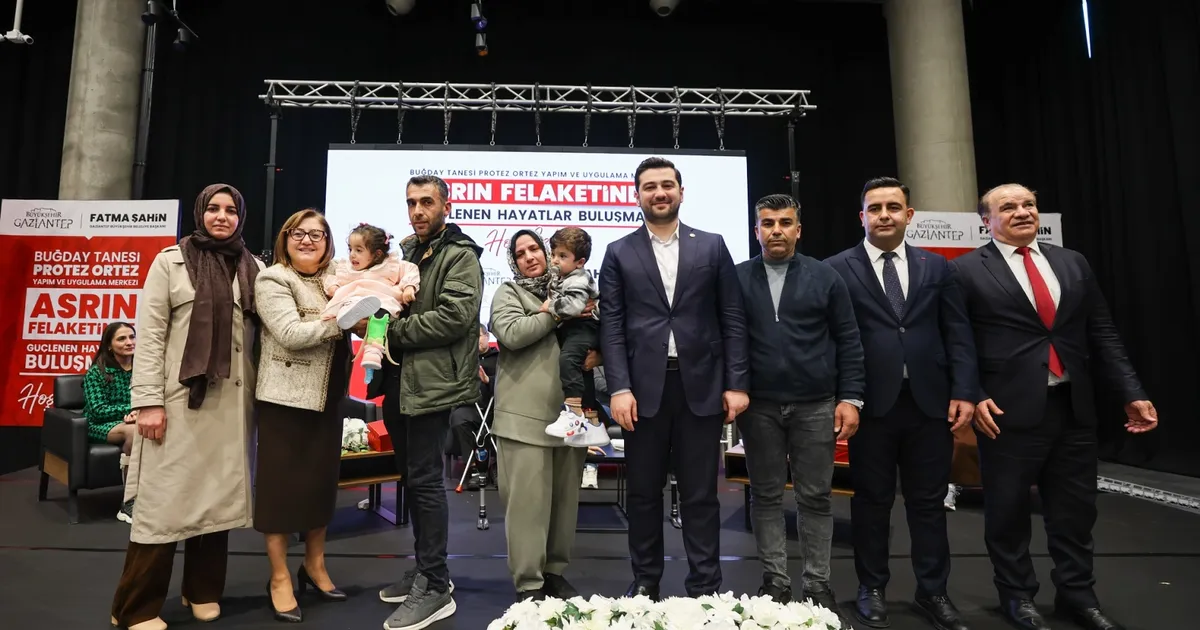 Gaziantep’te “Asrın Felaketinde Güçlenen Hayatlar” buluşması