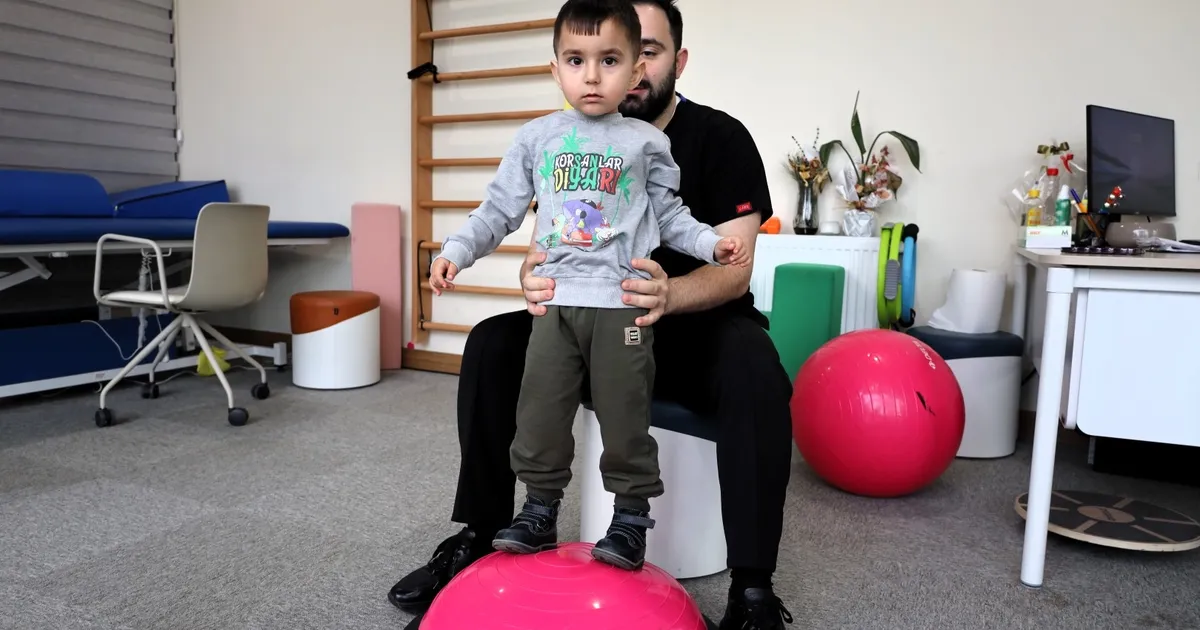 Gonca’da atılan ilk adım, minik Demir’e umut oldu