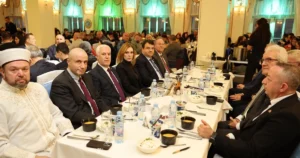 Bursa Büyükşehir Belediyesi’nin kardeş şehir Filibe’de yüzlerce Müslümanın katılımıyla düzenlediği