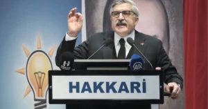 AK Parti Genel Başkan Yardımcısı Hüseyin Yayman, Hakkari’de yaptığı konuşmada,
