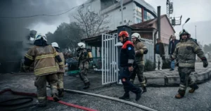 Bornova Kemalpaşa Caddesi’ndeki 5 katlı bir ayakkabı fabrikasında sabah saatlerinde