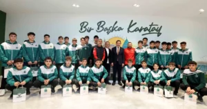 Futbol ve güreşte büyük başarılara imza atan Karatay Belediyespor Kulübü