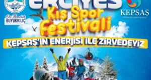Kayseri Büyükşehir Belediyesi, Erciyes Kayak Merkezi’nde düzenlediği Kış Spor Festivali