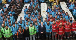 Kayseri Kocasinan Belediye Başkanı Ahmet Çolakbayrakdar, HİZMET-İŞ Sendikası ile imzalanan