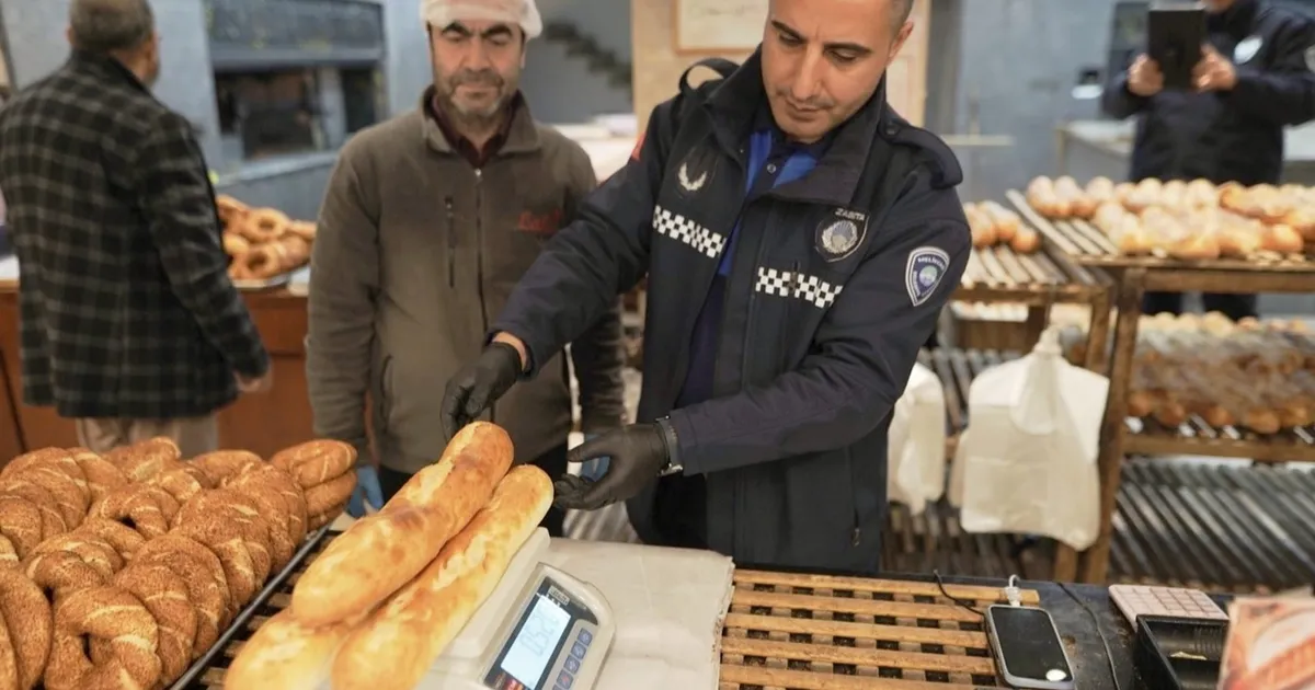 Kayseri Melikgazi zabıtasından fırınlara sıkı denetim