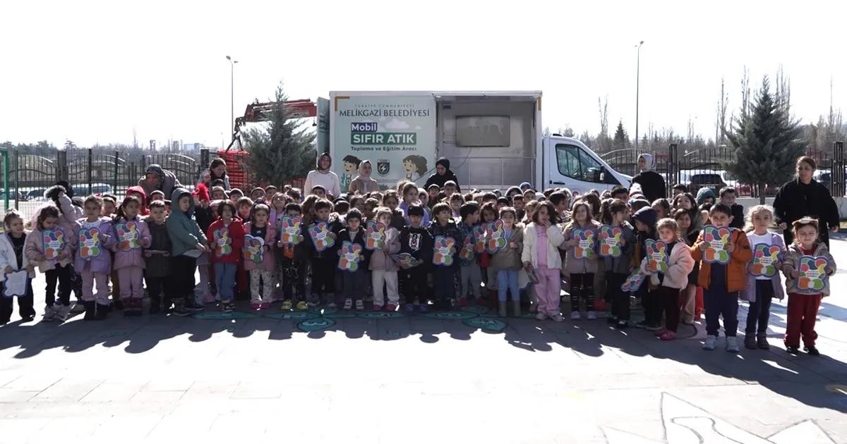 Kayseri Melikgazi’den öğrencilere ‘sıfır atık’ eğitimi