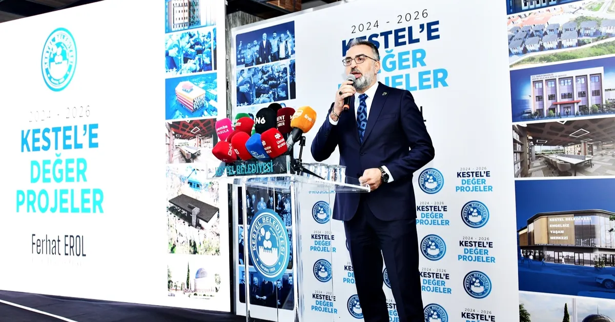Kestel’de Başkan Erol’dan proje ve yatırımlar sunumu