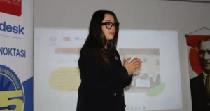 Kocaeli'de İzmit Belediyesi, Eurodesk temas noktası çalışmaları kapsamında Derince Yenikent