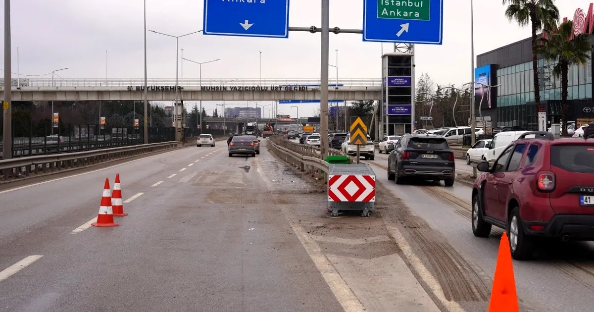 Kocaeli’de trafik güvenliği için 6 noktaya çarpışma yastığı