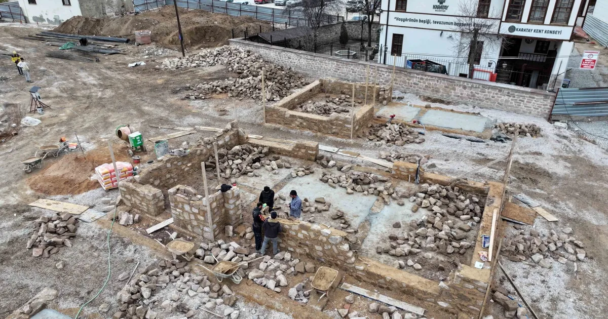Konya Karatay’da 6 tescilli tarihi yapı yeniden ihya ediliyor