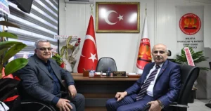 Malatya Büyükşehir Belediye Başkanı Sami Er, Ankara Esnaf Çarşısı’nda faaliyet