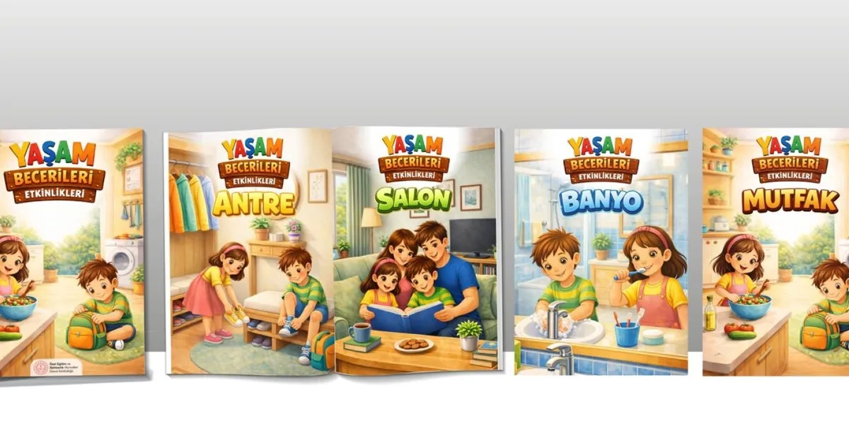 MEB’den özel eğitime ‘Yaşam Becerileri Etkinlikleri’ kitabı