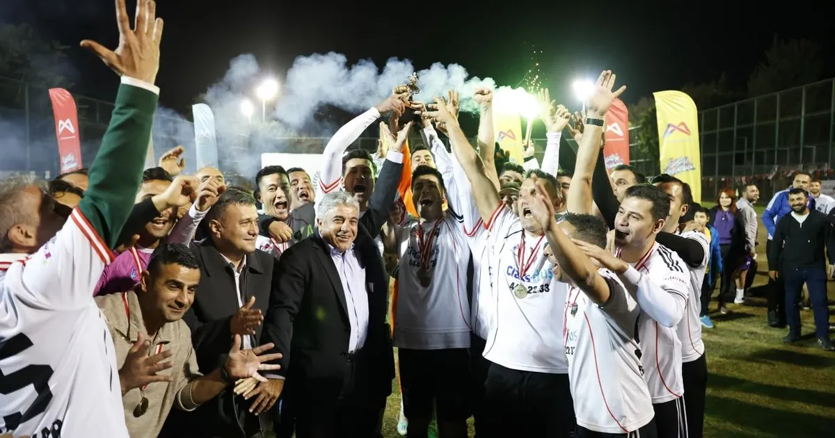 Mersin’de’Birimler Arası Futbol Turnuvası’ tamamlandı