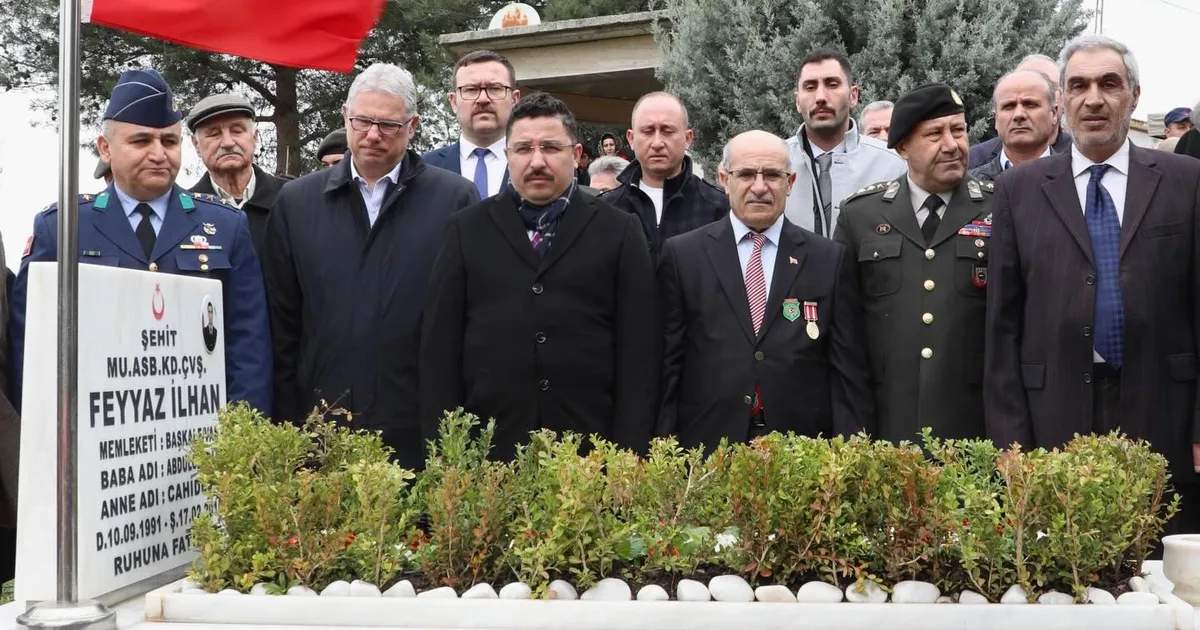 Şehit astsubay vefatının 10. yılında Mudanya’da anıldı