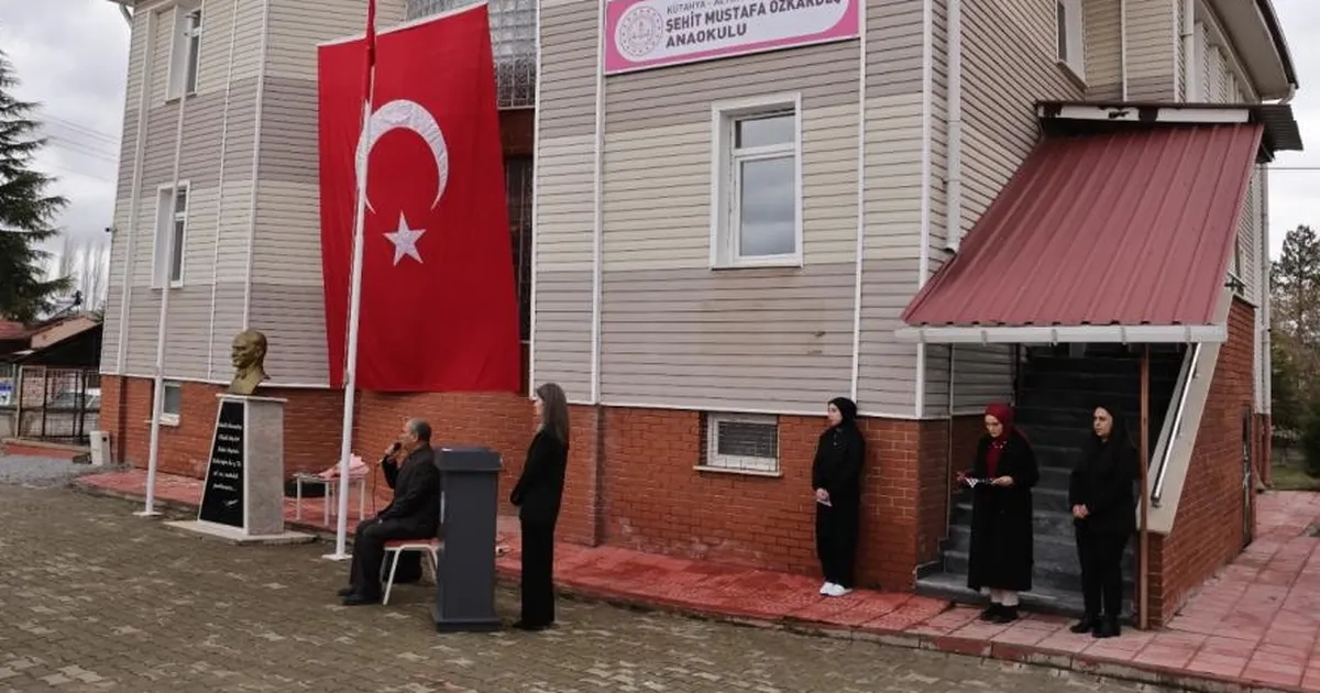 Şehit Mustafa Özkardeş’in adıı Kütahya’da anaokulunda yaşatılacak