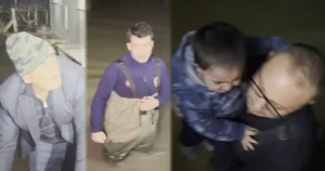 Manisa'da etkili olan kuvvetli yağış sonrası oluşan sel felaketinde mahsur