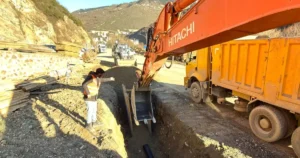 Trabzon Büyükşehir Belediyesi, Maçka ilçesinde altyapı yatırımlarını sürdürüyor. Geçtiğimiz yıl