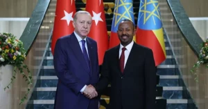 Cumhurbaşkanı Erdoğan, Etiyopya'da Başbakan Abiy Ahmed Ali ile yaptığı ikili
