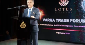 Varna Ticaret Forumu’nda konuşan T.C. Burgaz Başkonsolosu Tolga Orkun, Türkiye