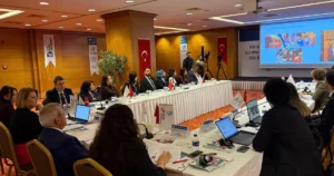 İzmit Belediyesi ev sahipliğinde gerçekleştirilen UCLG-MEWA Kadın Komitesi toplantısının ilk
